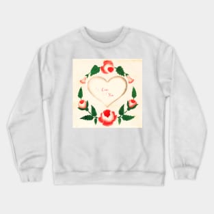 Valentine's Day by Suzy Hager Crewneck Sweatshirt